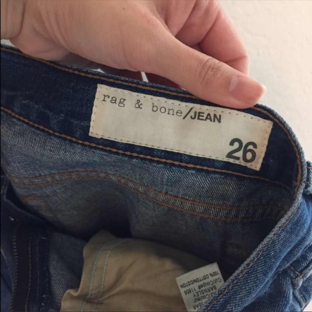 Rag & Bone 26 boyfriend jeans!🖤